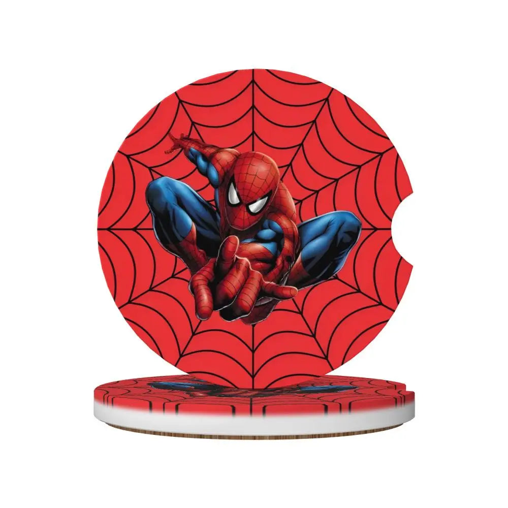 Dessous de Verre Spiderman Noir